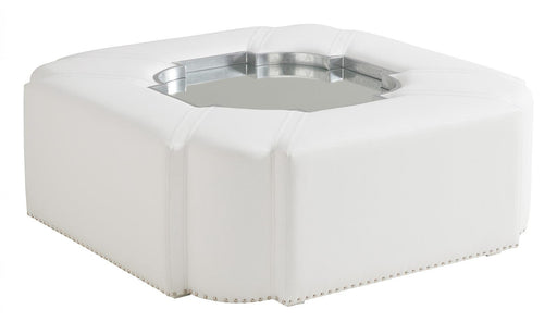 Lexington Furniture Avondale Clarendon Upholstered Cocktail Table in White image
