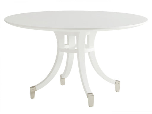 Lexington Furniture Avondale Lombard 60" Round Dining Table in White image