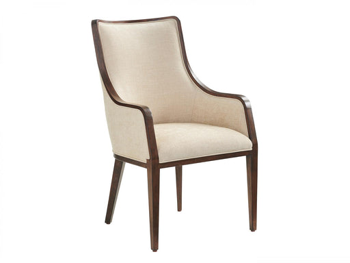 Lexington Furniture Silverado Bromley Fully Upholstered Arm Chair in Walnut (Set of 2) image