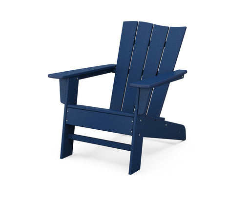 POLYWOOD The Wave Chair Left in Navy image