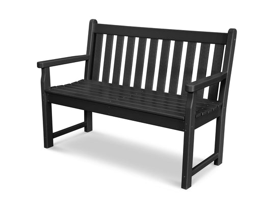 POLYWOOD Traditional Garden 48" Bench in Black image