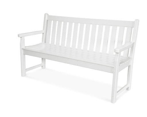 POLYWOOD Traditional Garden 60" Bench in White image