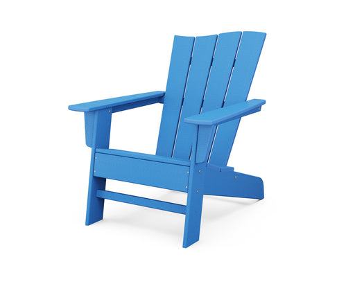 POLYWOOD The Wave Chair Right in Pacific Blue image