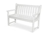 POLYWOOD Traditional Garden 48" Bench in White image