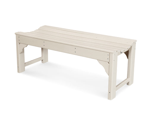 POLYWOOD Traditional Garden 48" Backless Bench in Sand image