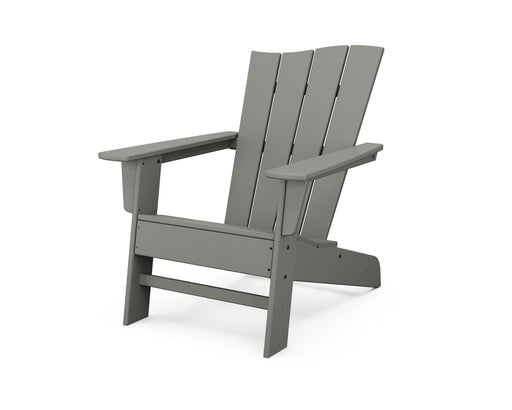 POLYWOOD The Wave Chair Right in Slate Grey image