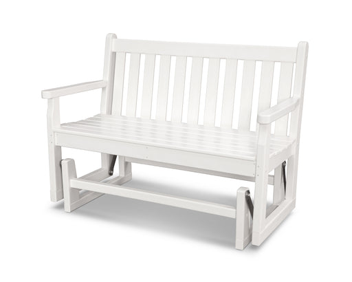 POLYWOOD Traditional Garden 48" Glider in White image