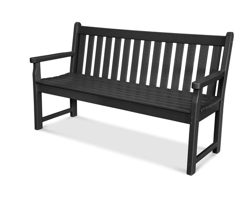 POLYWOOD Traditional Garden 60" Bench in Black image