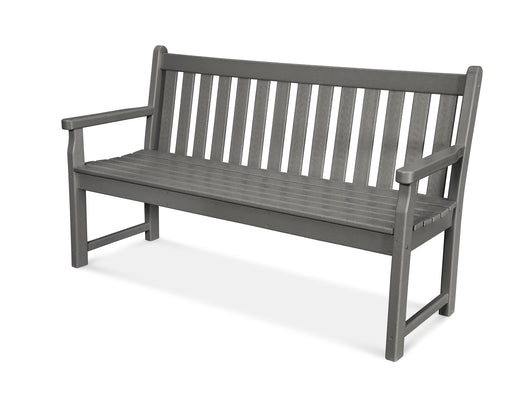 POLYWOOD Traditional Garden 60" Bench in Slate Grey image