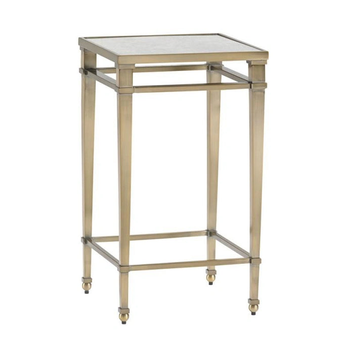 Lexington Furniture Kensington Place Coville Metal Accent Table in Brentwood