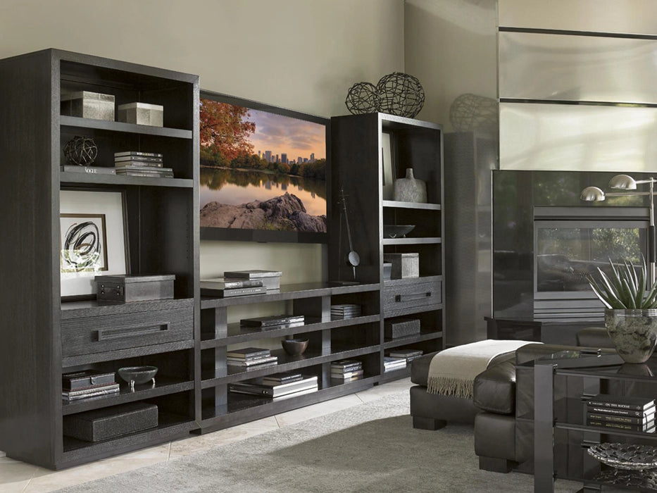 Lexington Furniture Carrera Rossa Bookcase in Carbon Gray