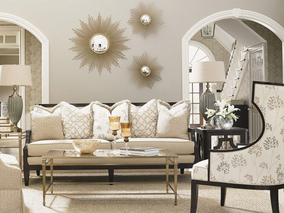 Lexington Furniture Kensington Place Richmond Rectangular Millington Metal Cocktail Table in Brentwood