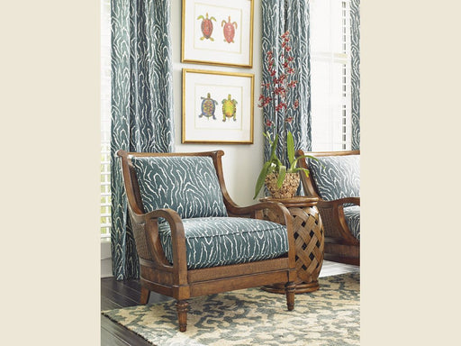 Tommy Bahama Bali Hai Hibiscus Accent Table image