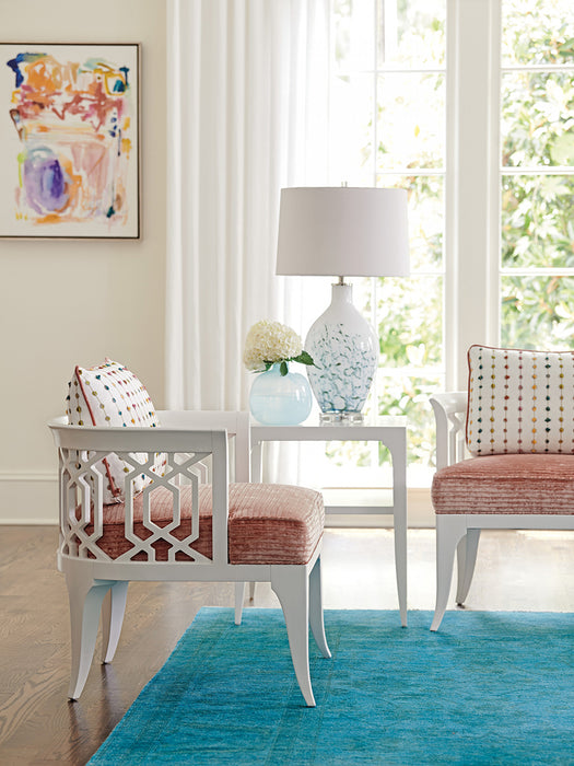 Lexington Furniture Avondale Carrington End Table in White