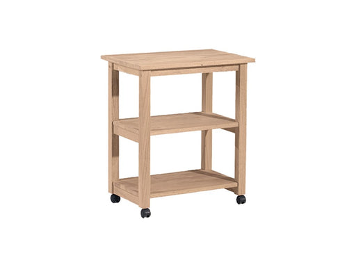 John Thomas Unfinished Microwave Cart image
