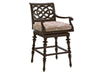 Tommy Bahama Outdoor Royal Kahala Black Sands Swivel Bar Stool 3235-16SW image