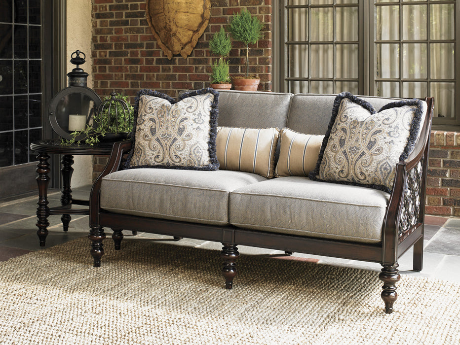 Tommy Bahama Outdoor Royal Kahala Black Sands Loveseat 3235-22