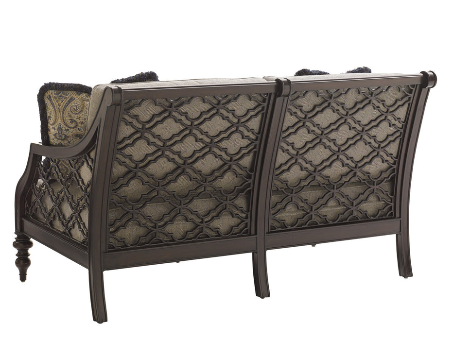 Tommy Bahama Outdoor Royal Kahala Black Sands Loveseat 3235-22