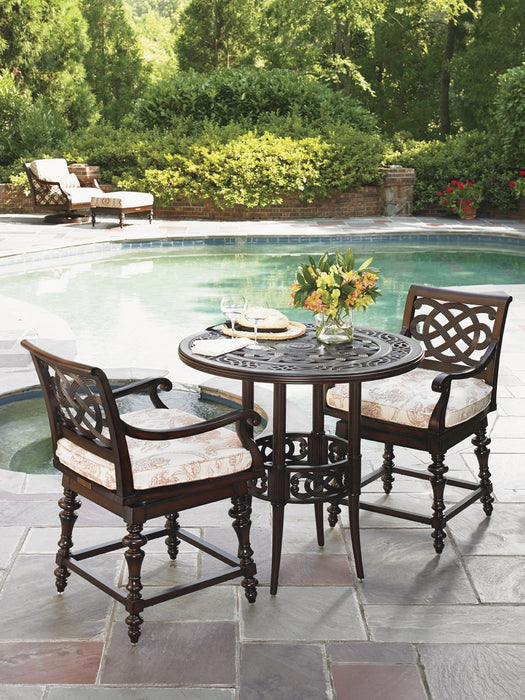 Tommy Bahama Outdoor Royal Kahala Black Sands Hi/Lo Bistro Table