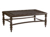 Tommy Bahama Outdoor Royal Kahala Black Sands Rectangular Cocktail Table image