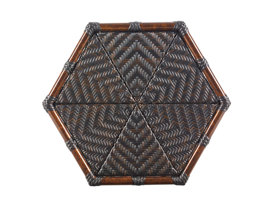 Tommy Bahama Outdoor Royal Kahala Black Sands Bunching Cocktail Table