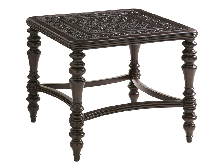 Tommy Bahama Outdoor Royal Kahala Black Sands Square End Table image