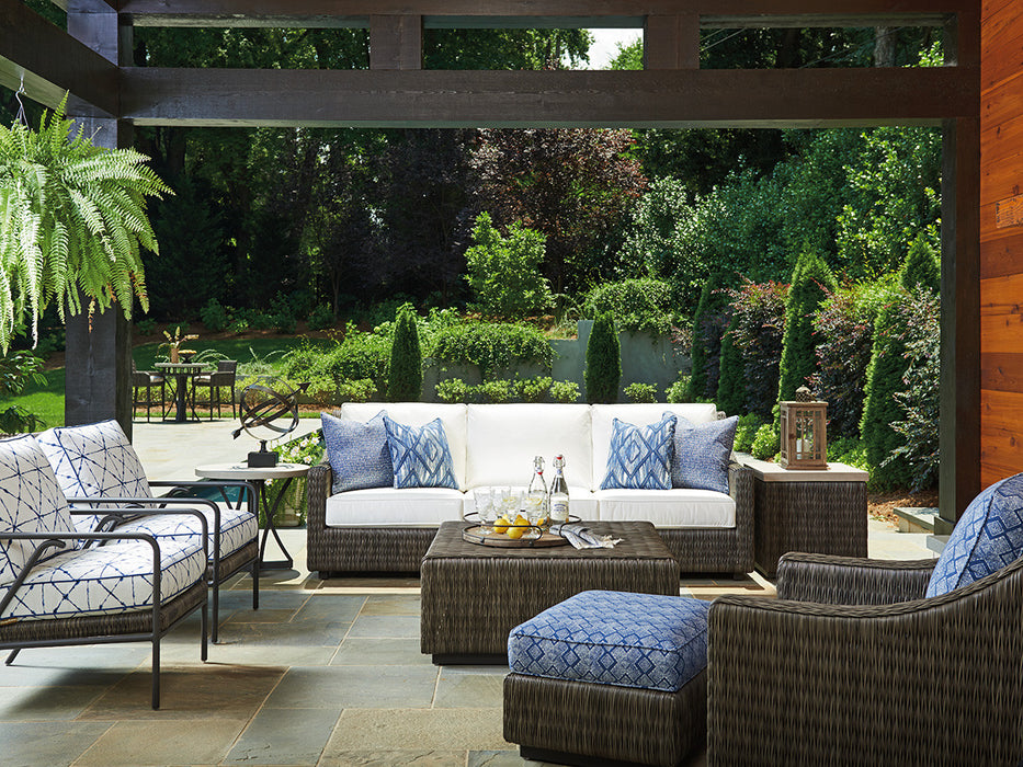 Tommy Bahama Outdoor Cypress Point Ocean Terrace Square Cocktail Table