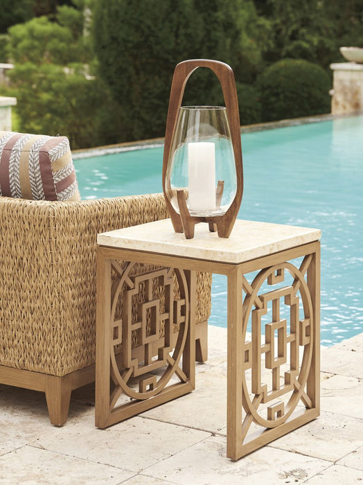 Tommy Bahama Outdoor Los Altos Valley View Square End Table