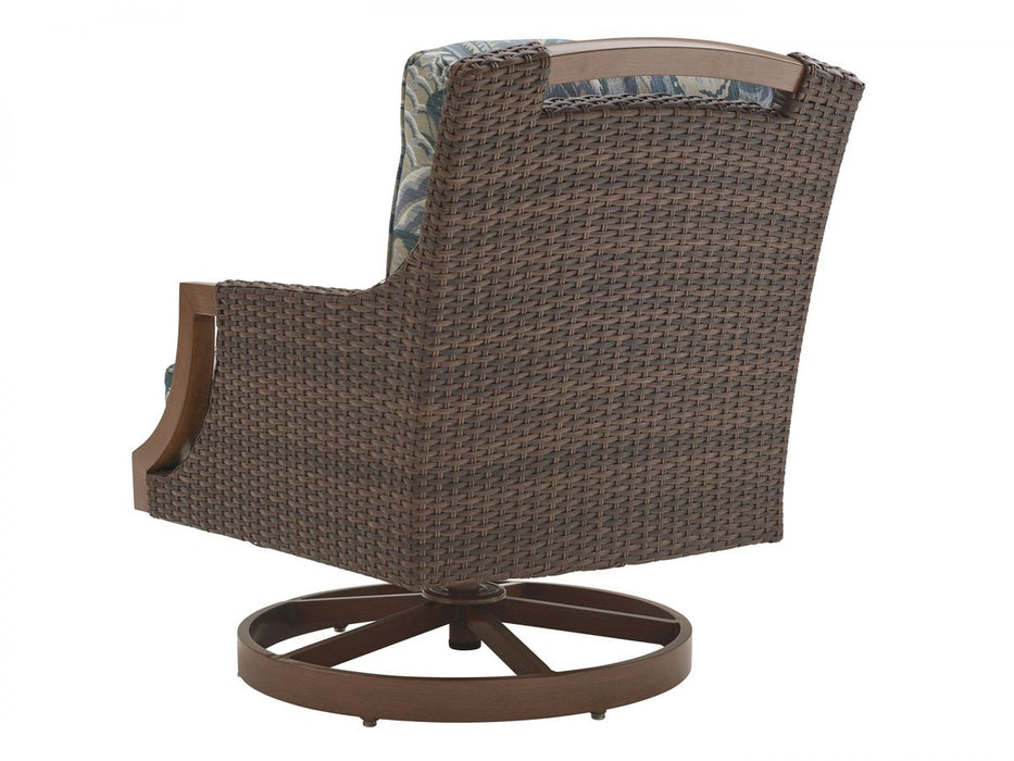 Tommy Bahama Outdoor Harbor Isle Swivel Rocker Lounge Chair 3935-11SR