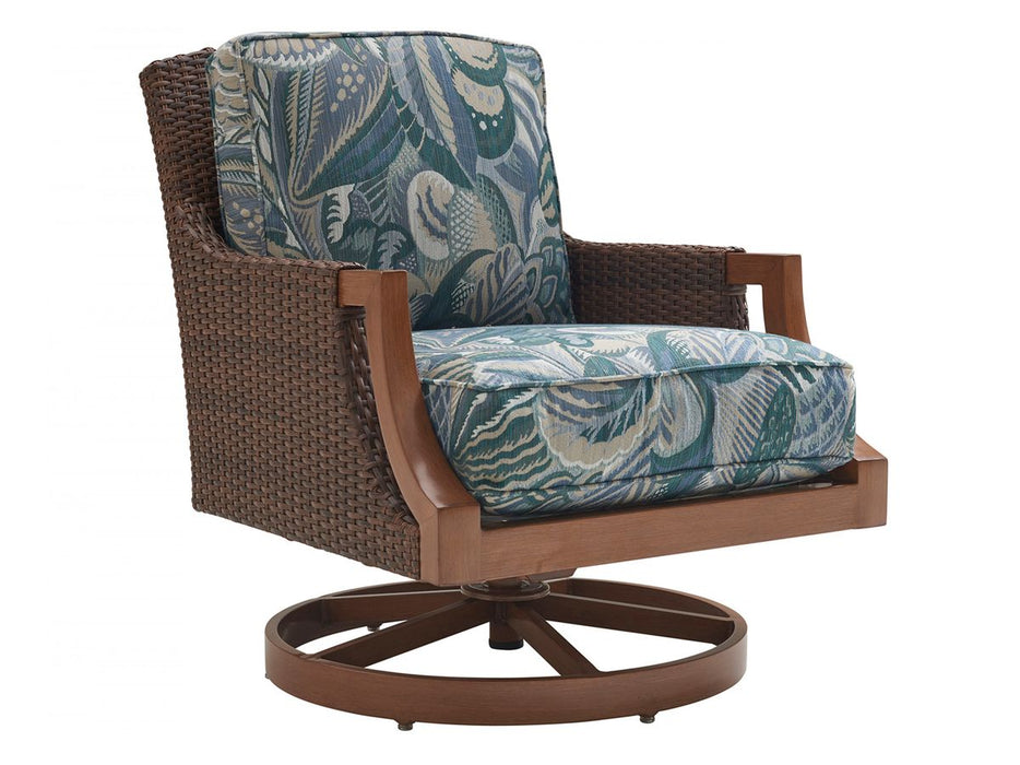 Tommy Bahama Outdoor Harbor Isle Swivel Rocker Lounge Chair 3935-11SR image