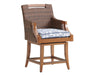 Tommy Bahama Outdoor Harbor Isle Swivel Counter Stool 3935-17SW image