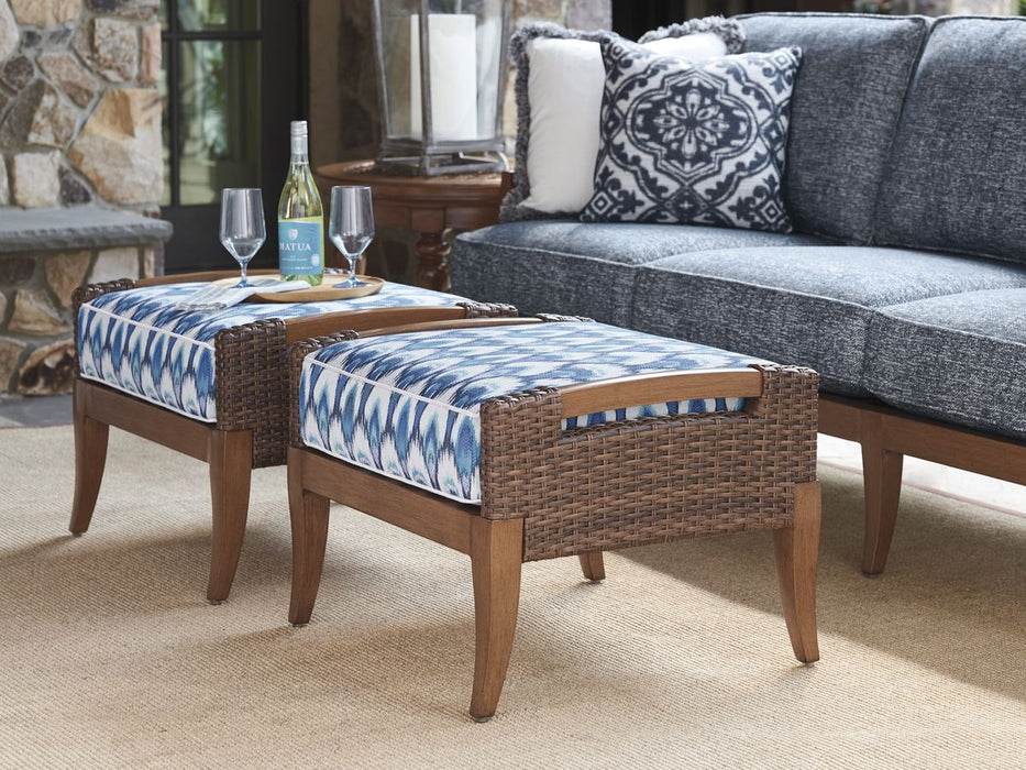Tommy Bahama Outdoor Harbor Isle Ottoman 3935-44