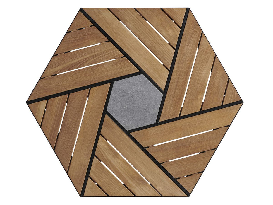 Tommy Bahama Outdoor South Beach Hexagonal Cocktail Table