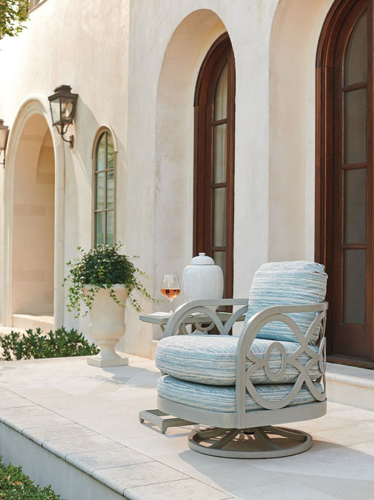 Tommy Bahama Outdoor Silver Sands Occasional Swivel Chair 3945-09SW