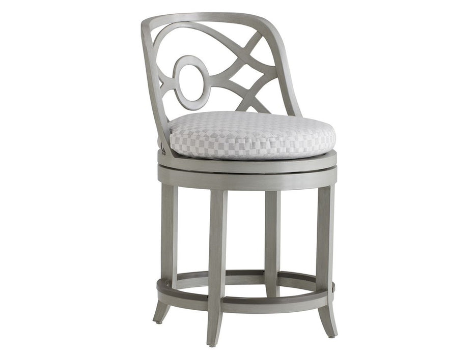 Tommy Bahama Outdoor Silver Sands Swivel Counter Stool 3945-17SW image