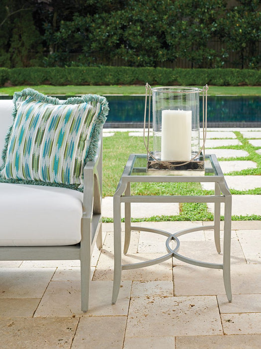 Tommy Bahama Outdoor Silver Sands Rectangular End Table