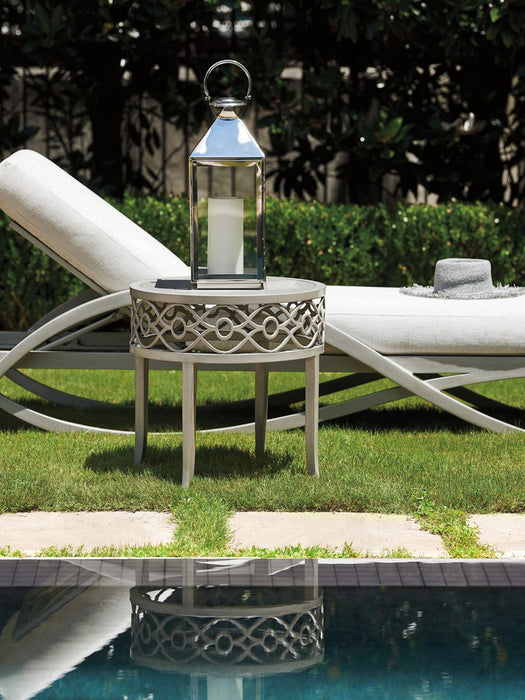 Tommy Bahama Outdoor Silver Sands Round End Table