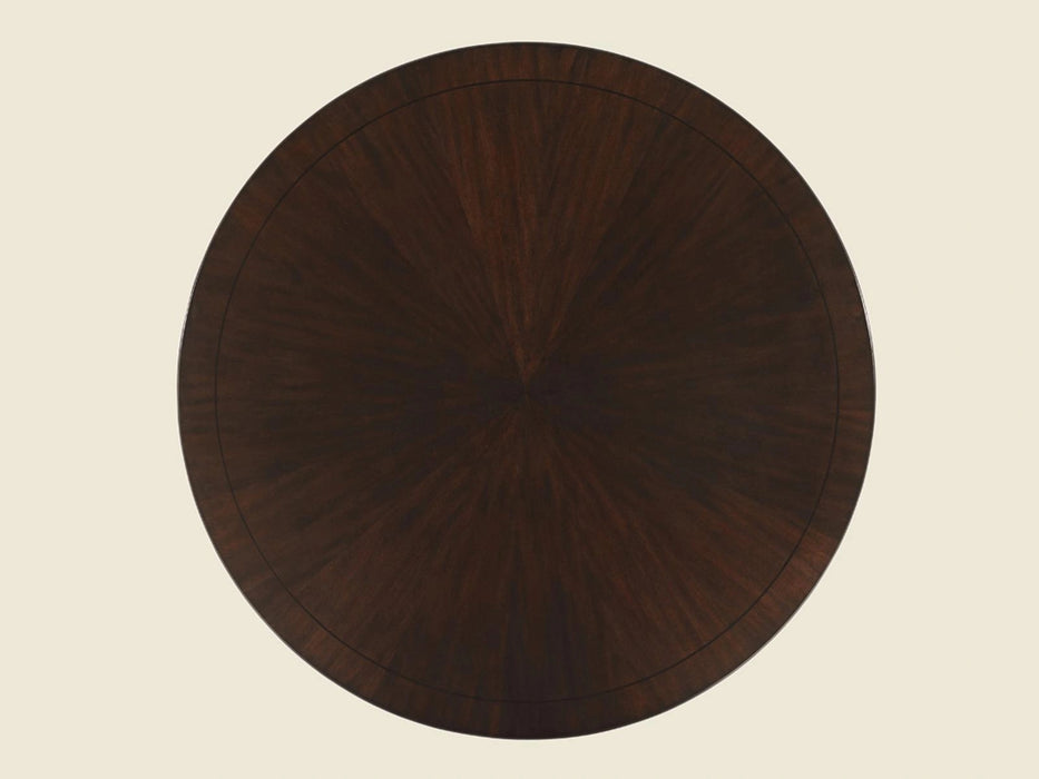 Lexington Furniture Kensington Place Beverly Glen Round Dining Table in Brentwood