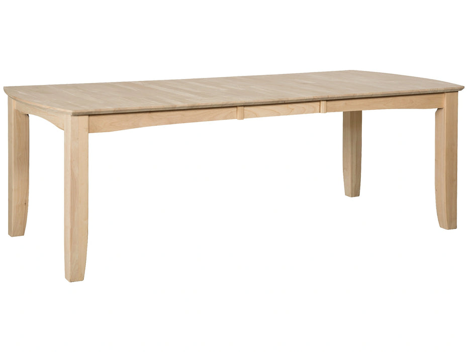 Standard Dining Bow End Shaker Leg Table