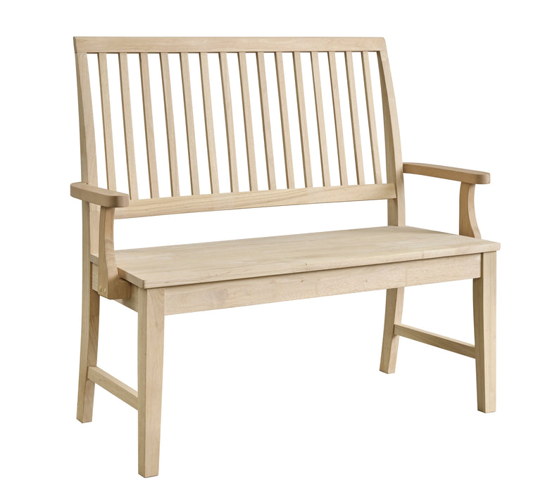 Benches Mission Bench with Arms