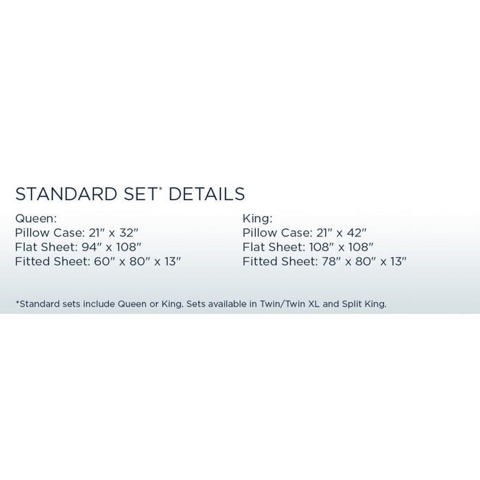 Tempur-Pedic ProPerformance Sheet Set- White