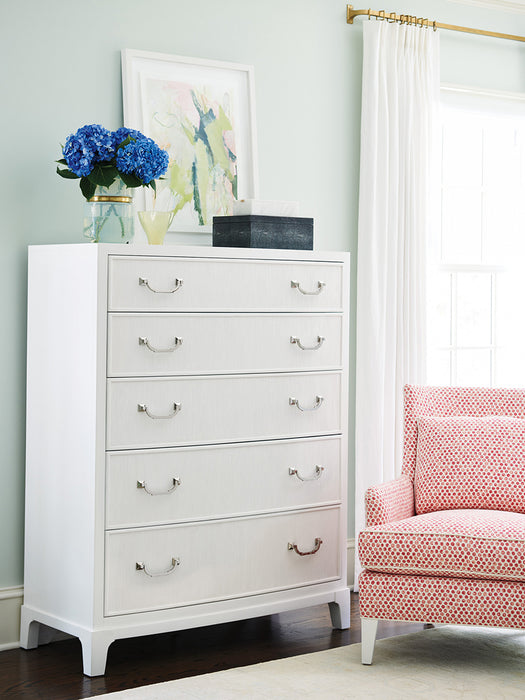 Lexington Furniture Avondale Danielle 5 Drawer Chest in White