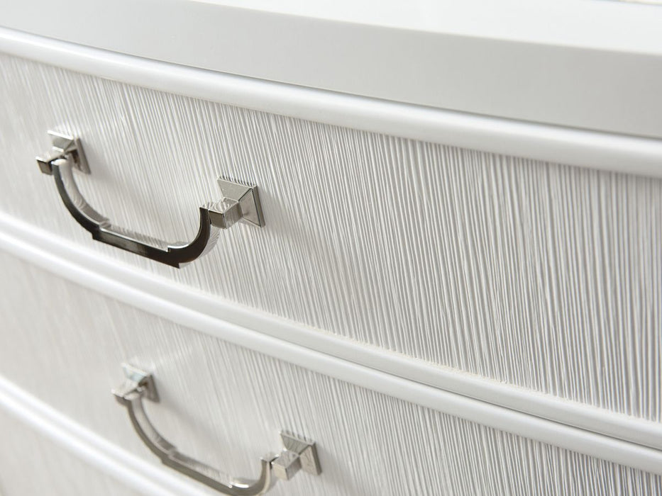 Lexington Furniture Avondale Tamera 3 Drawer Nightstand in White