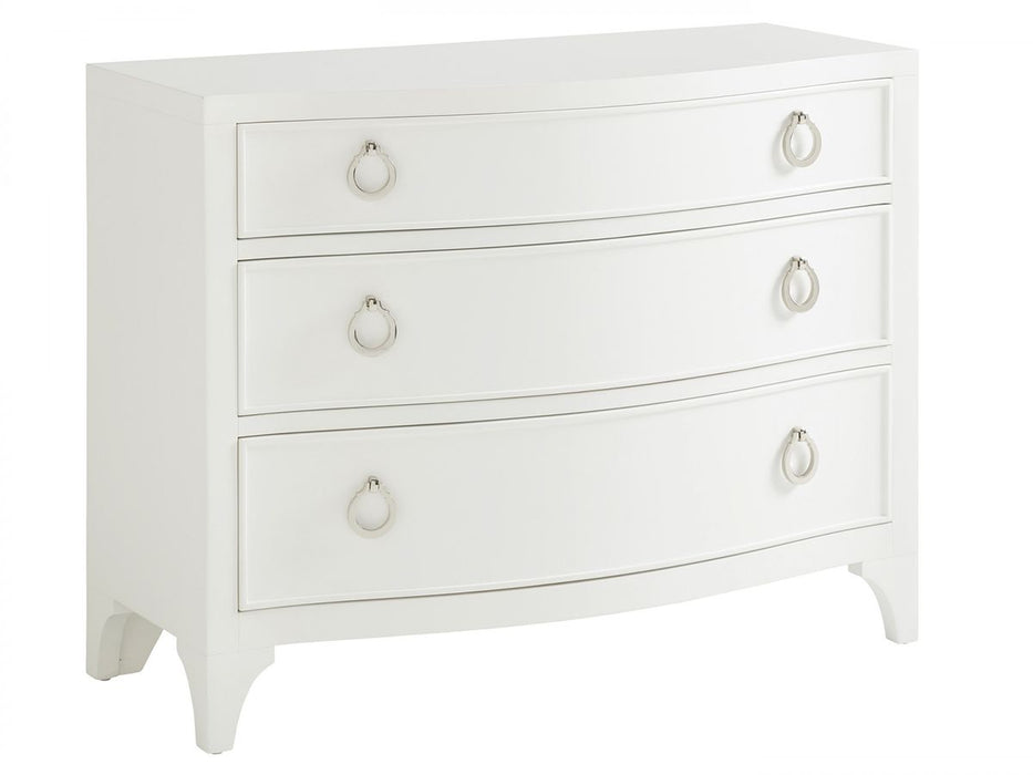 Lexington Furniture Avondale Fox River 3 Drawer Bachelors Chest in White image