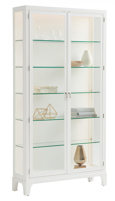 Lexington Furniture Avondale Lakeshore Curio in Alabaster White image