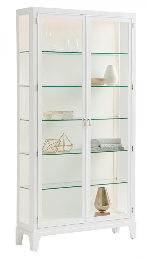 Lexington Furniture Avondale Lakeshore Curio in Alabaster White image