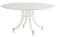 Lexington Furniture Avondale Bloomfield 54" Round Dining Table in White image