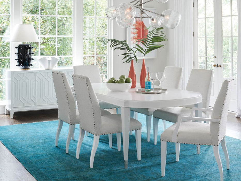 Lexington Furniture Avondale Vernon Hills Rectangular Dining Table in White