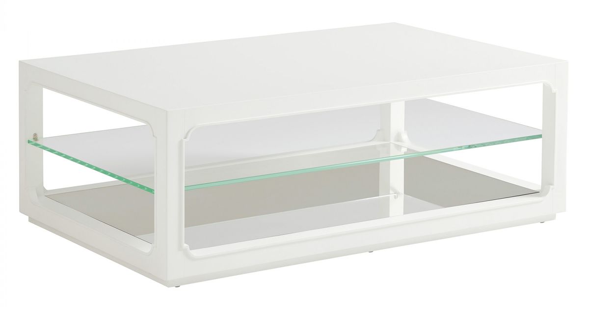Lexington Furniture Avondale Glenwood Cocktail Table in White image