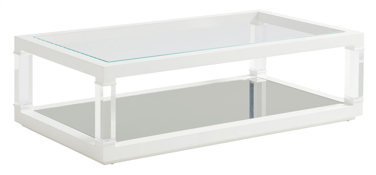 Lexington Furniture Avondale Riverdale Cocktail Table in White image